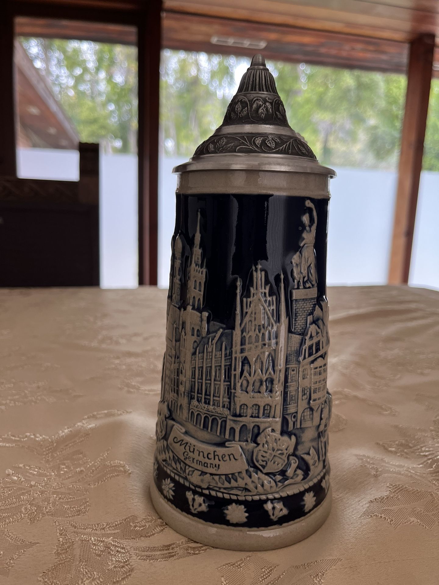 Beer Stein Mug German Bavarian Drinking Stanley Drin...