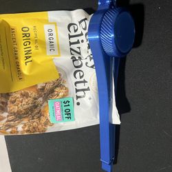 Multipurpose Bag Clip With Screw Cap