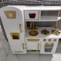 Wooden Play Kitchen 