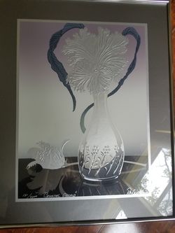 Roy William's Serigraph "Crystal Orvhid"