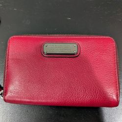 Marc by Marc Jacobs Q Lauren Wallet Red Leather