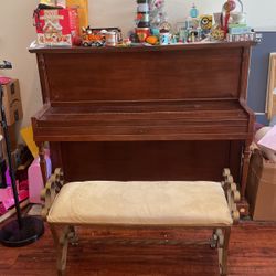 Piano And Free Chair