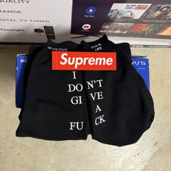 Supreme I Don’t Give A F Hoodie