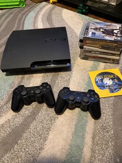 PS3 slim bundle w/ games