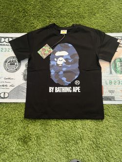 Bathing Ape Tee Blue Monkey Sizes S,M,L