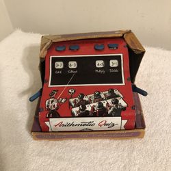 Vintage Wolverine Arithmetic Quiz #38 In Box Works Great 