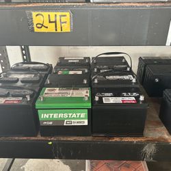 New And Rebuilt And Used Car Batterys 