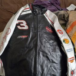 Nascar Chase Authentic Wilsons Leather Jacket