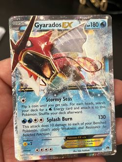 Pokémon TCG Gyarados EX 26/122 Breakpoint Ultra Rare Holo English MP/HP 2016