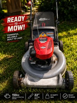 Craftsman 21” Push Lawn Mower w/ Bag – Briggs & Stratton 5.5 HP –
