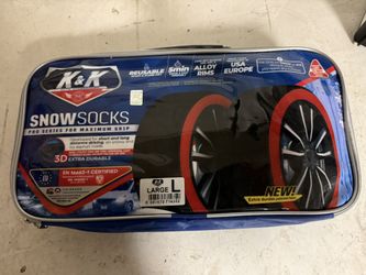 K&K Snow socks - Brand New Never Used