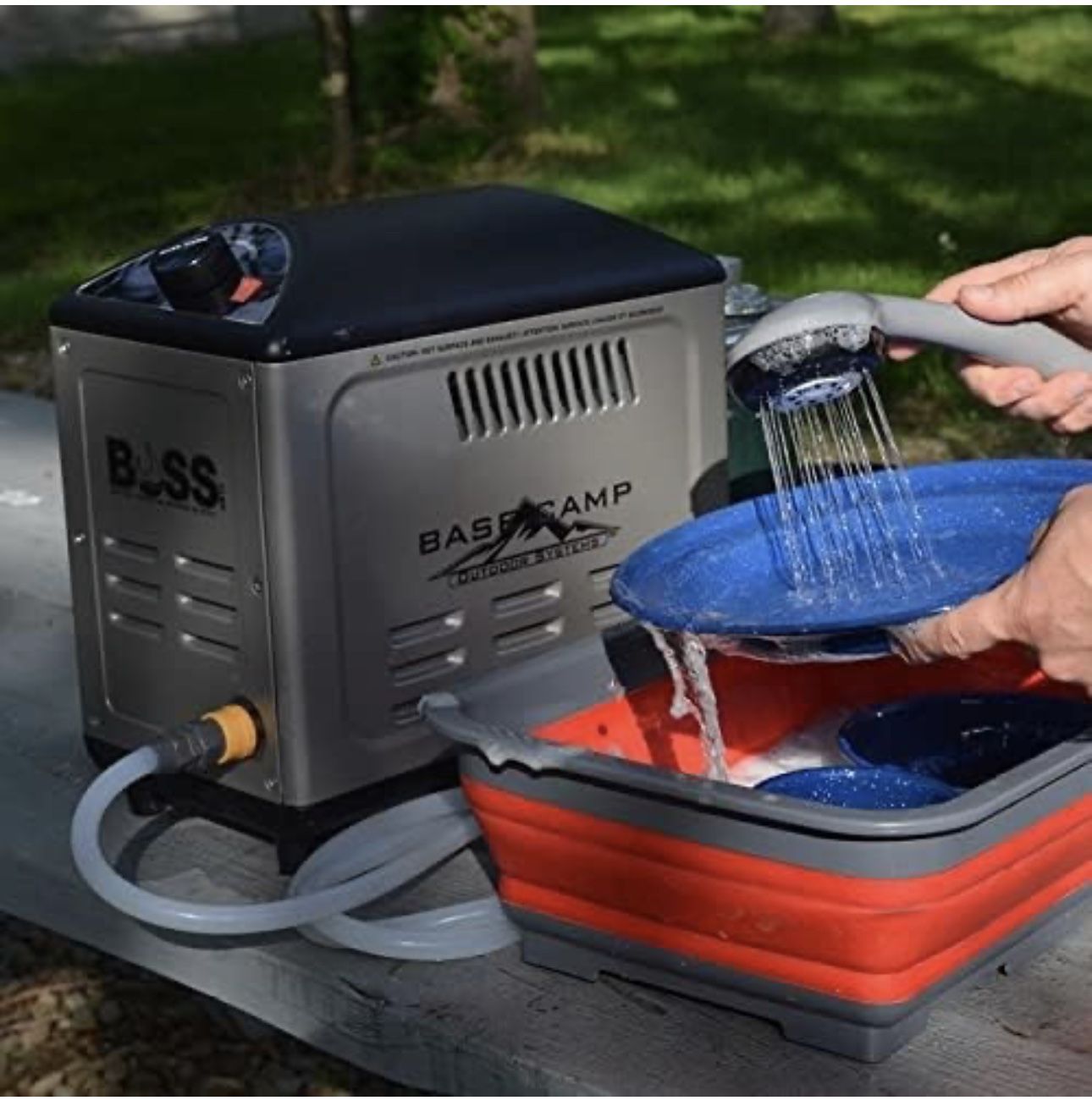 Mr. Heater Basecamp Battery Operated Shower System,Multi for Sale in