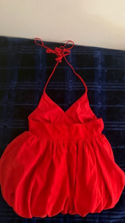 Red dress/ vestido rojo