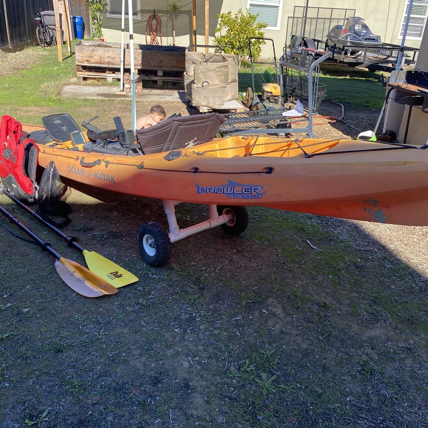 Ocean kayak Prowler trident 13 Fishing Kayak