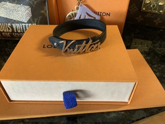 Louis Vuitton Authentic Virgil Abloh Script Bracelet