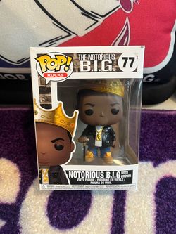 Funko Pop Rocks Notorious B.I.G. with Crown #77