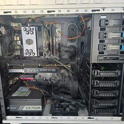 Desktop without hard drives