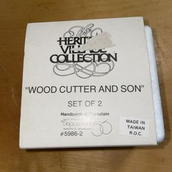 Department 56 Heritage Village Collection Wood Cutter & Son #59862
