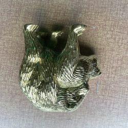 Brass Bears Mating.