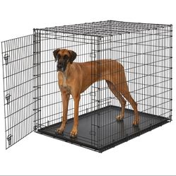 NEW, XXXL Double Door 54-Inch Dog Crate Designed for Giant Breeds,kennel, corral, playpen
