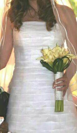 White wedding dress