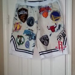 NBA Denim Basketball Shorts