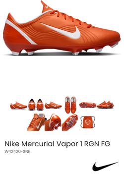 Nike Mercurial Vapor 1 RGN FG W42420-SNE (size 10)