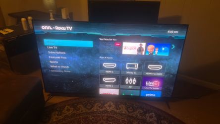 75 inch onn roku TV