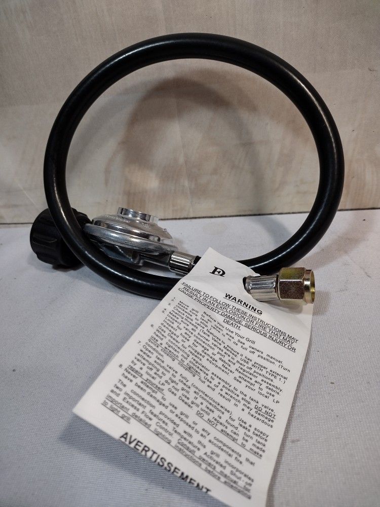 @CNG #3 PROPANE FLARE GAS HOSE LOW PRESSURE REGULATOR FITS FR00A RV OR GRILL