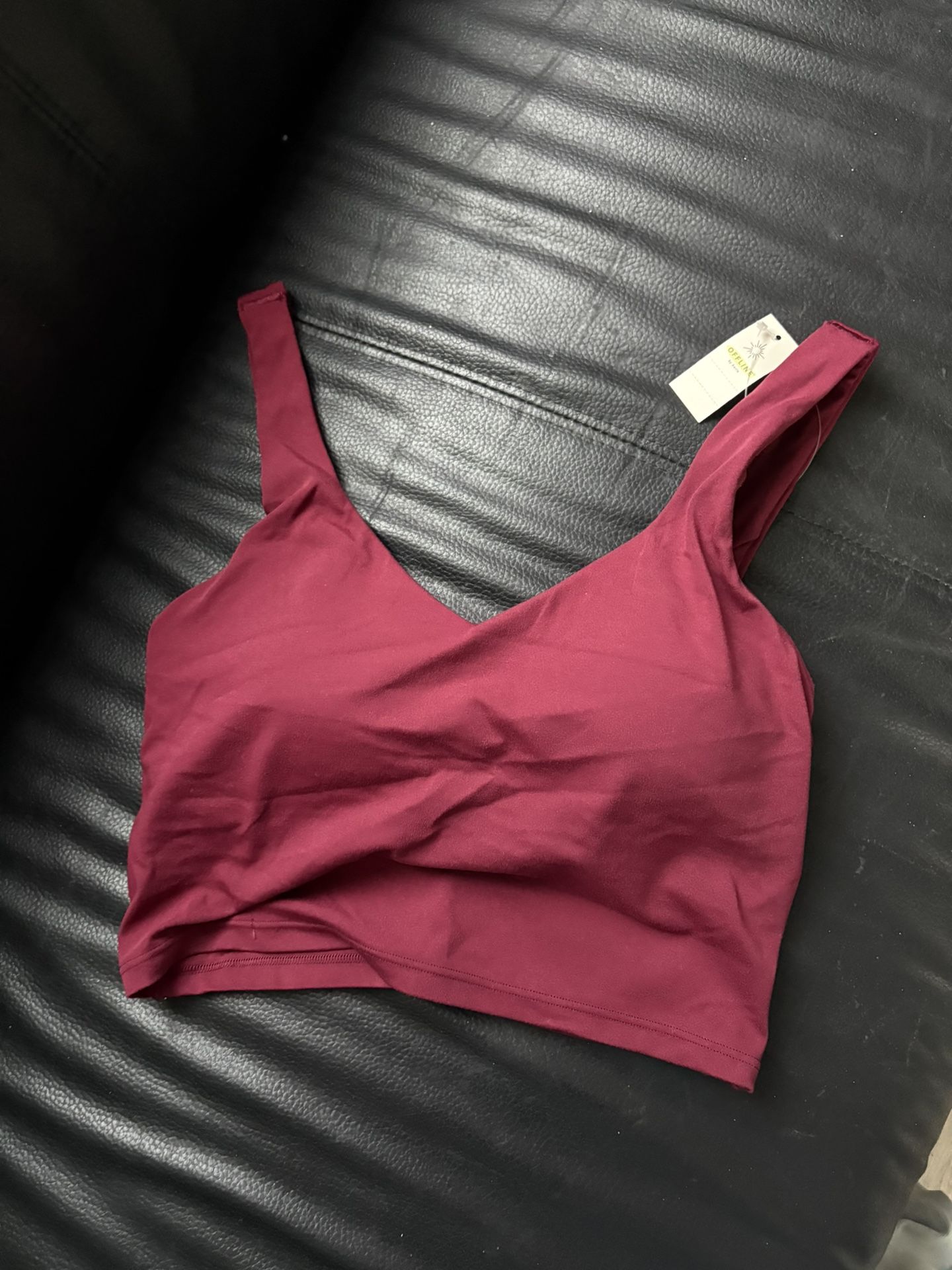 OFFLINE By Aerie Real Me Low Key Longline Sports Bra