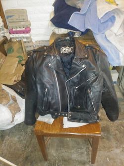Genuine leather jacket