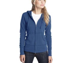 Women’s Blue Zip Up Hoodie Size 4X and Size Small