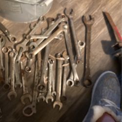 All Different Size Wrenches
