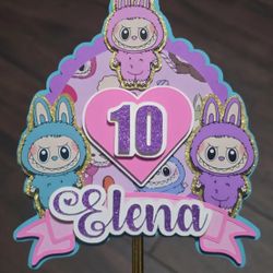 Labubu Cake Topper