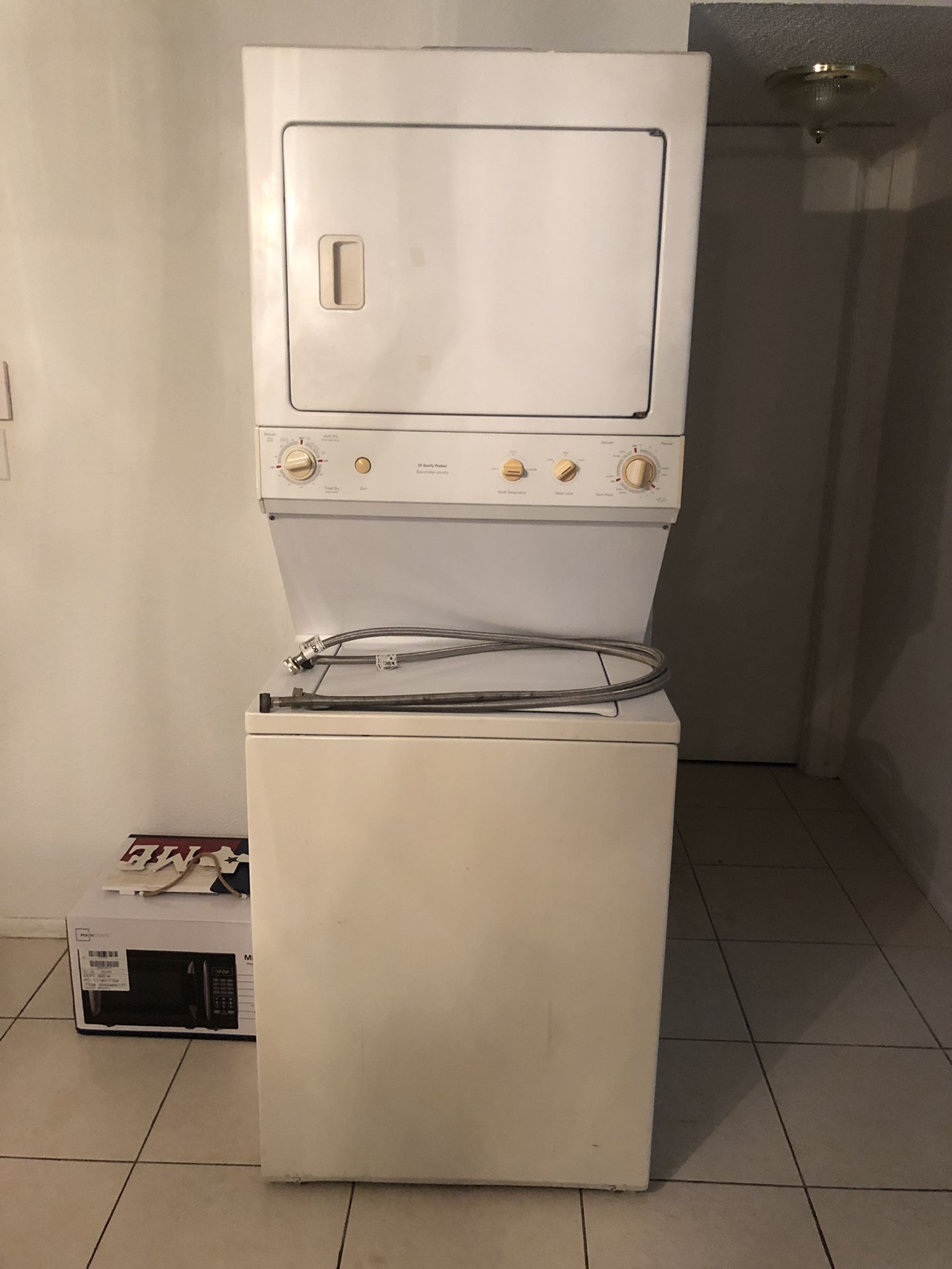 Washer and dryer