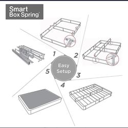 New in box, full, queen and king.Smart Metal Box Spring / Mattress Foundation