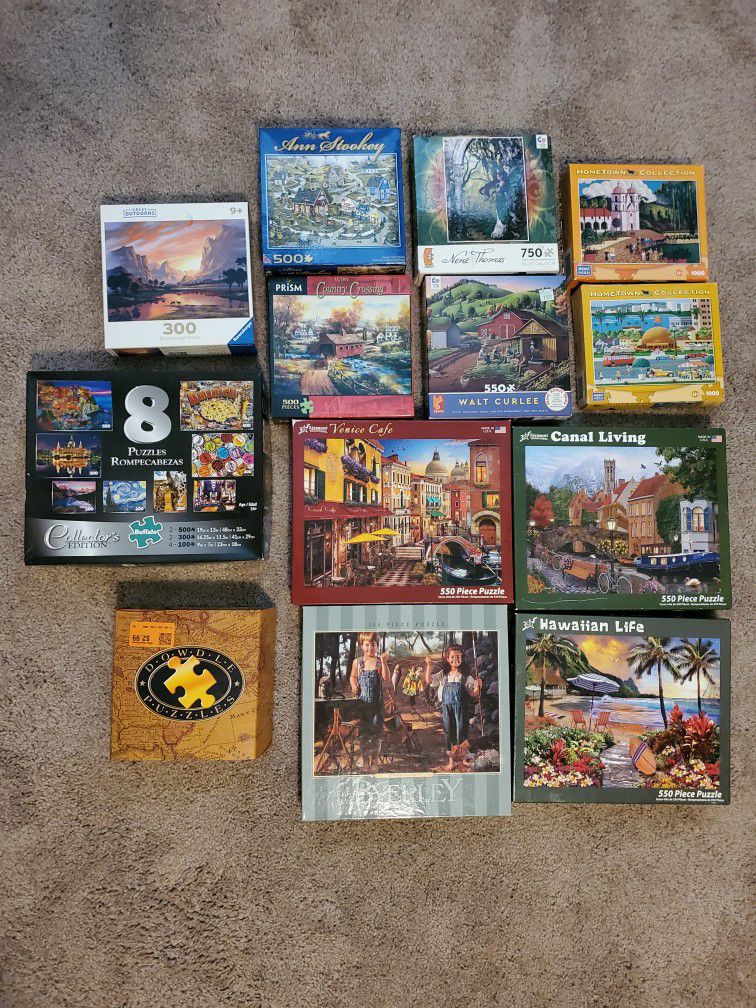 13 Sets Of Puzzles 