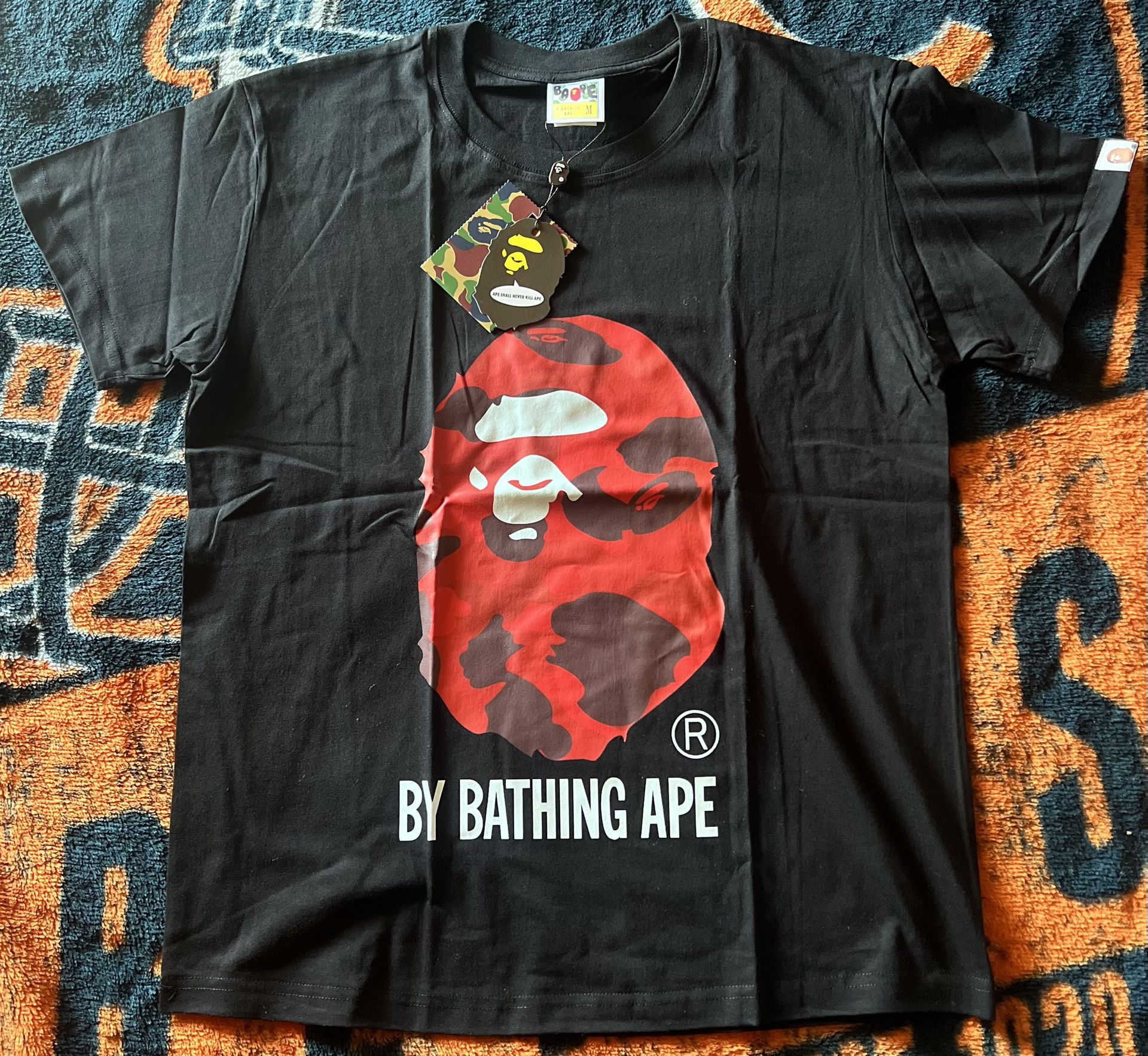 BAPE Red Camo T Shirt