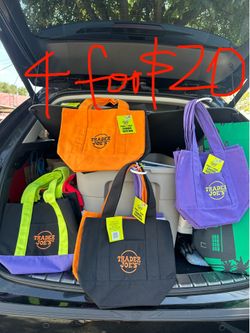 Trader joe tote bags new