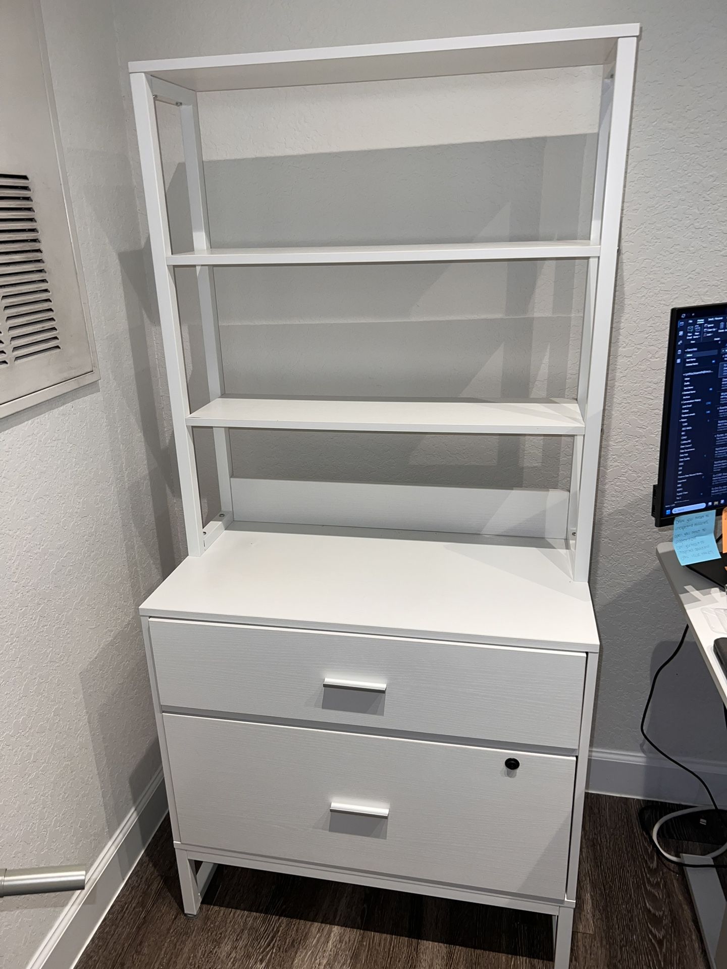 Office Shelf With Storage