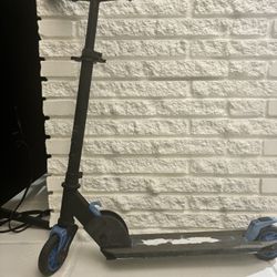 Folding and adjustable kid neon scooter