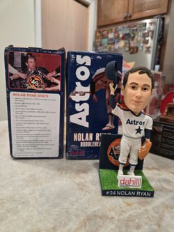 Houston astros Nolan Ryan BOBBLEHEADs brand new in box