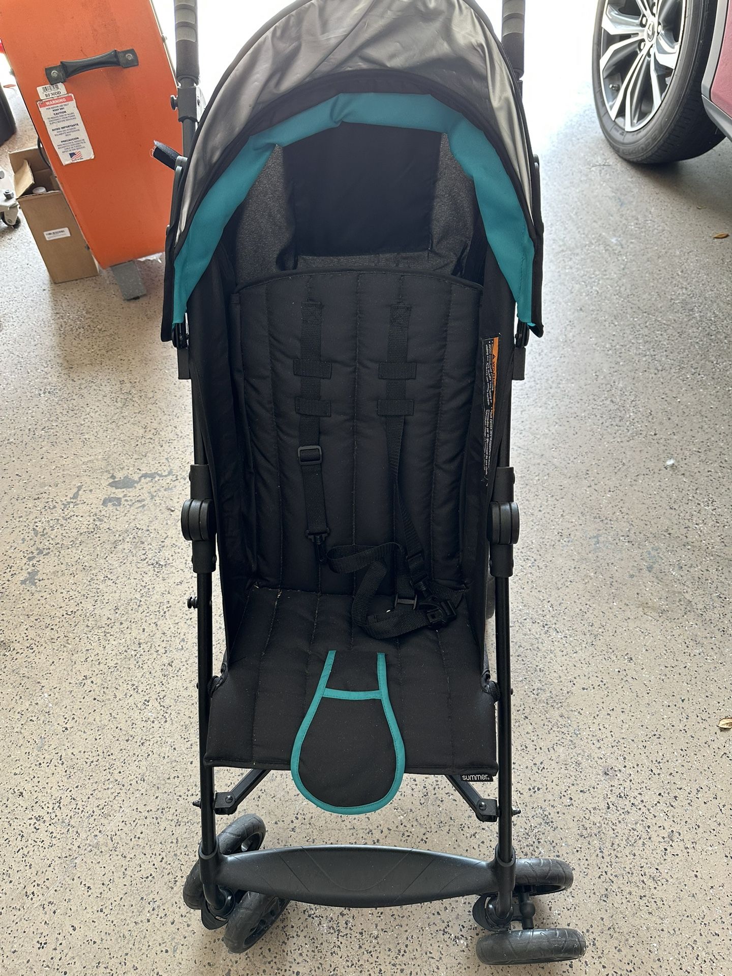 Summer Infant 3Dlite Convenience Stroller, Teal