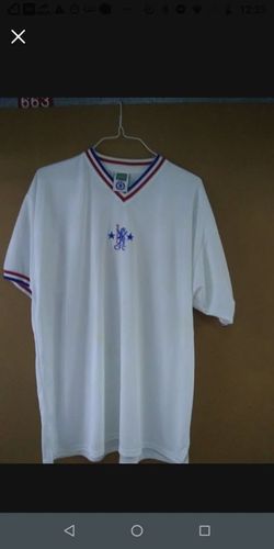 White Chelsea FC Shirt XXL Retro 1982