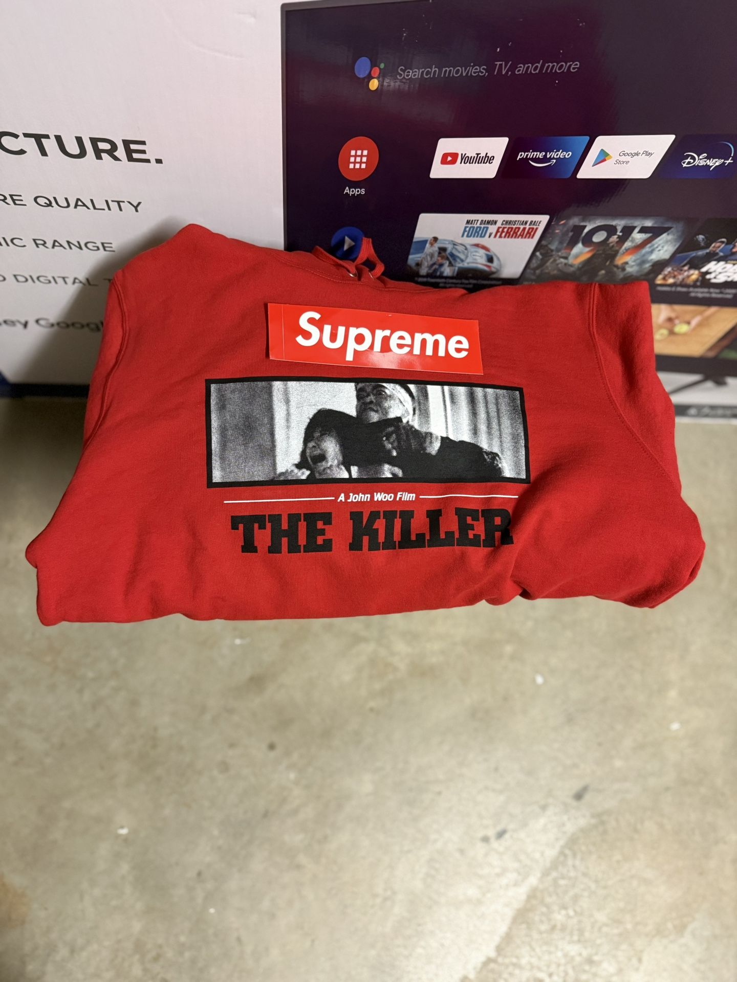Supreme The Killer Hoodie Red