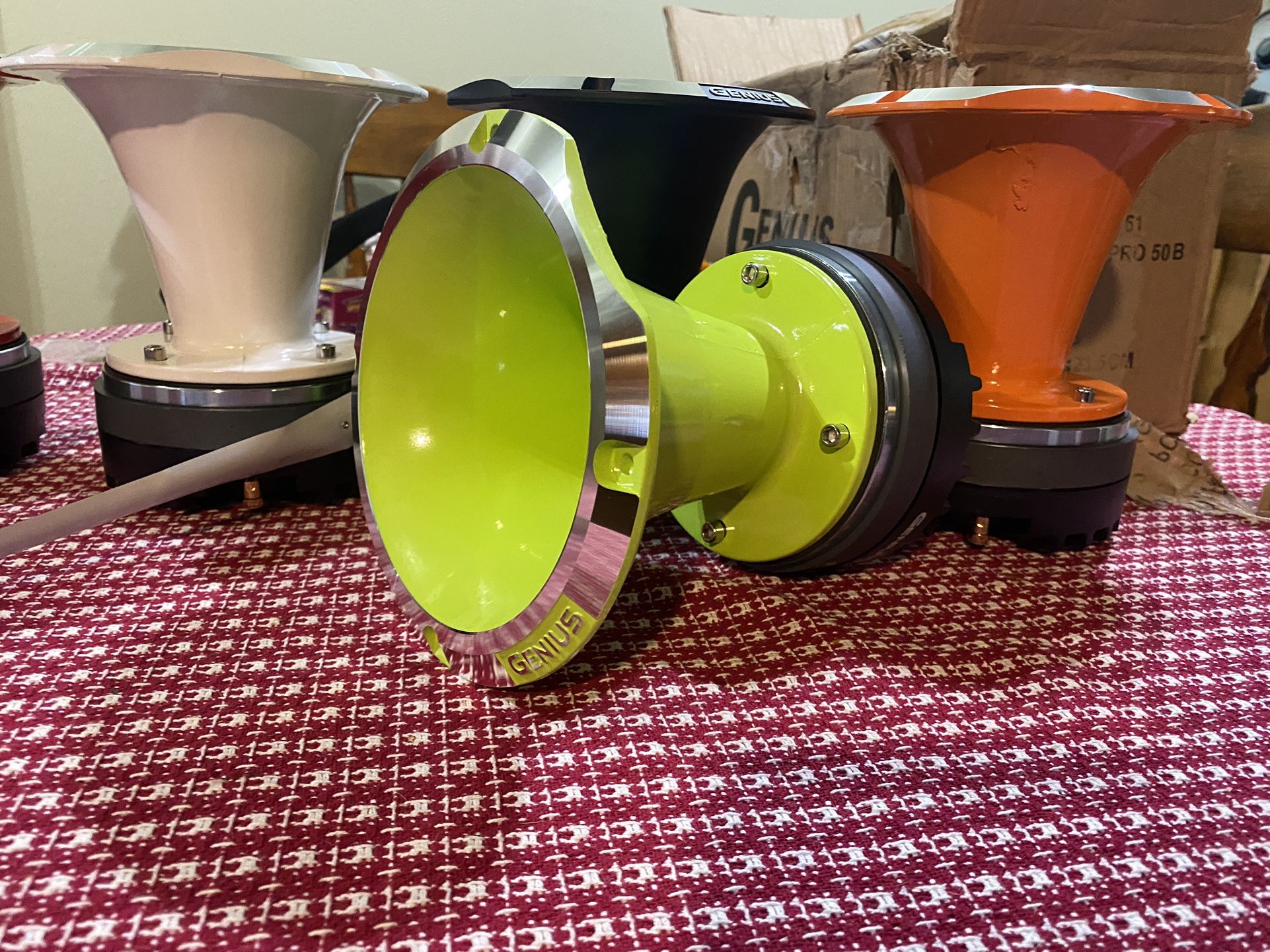 New Genius Audio Driver + Aluminum Horn $110 Each