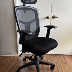 Cool Mesh High Back Chair with Headrest, Soft Cushion, $500 Chair
