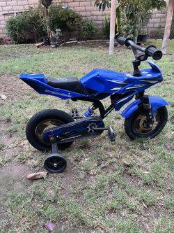 Moto Bicicleta Para Niños Con Rueditas Soport Atrás buena condición