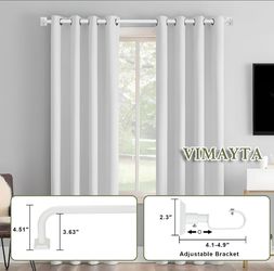 Courtain rood 28 to 97 inch