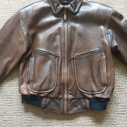 Firt Gear By Hein Gerike Motorcycle Jacket Leather M